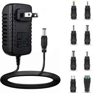 5V 2A Power Adapter / DC 5V With 8 Selectable Plugs